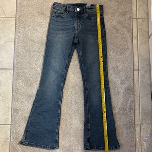 Stylish H & M flared Blue Denim Jeans for girls- size 8